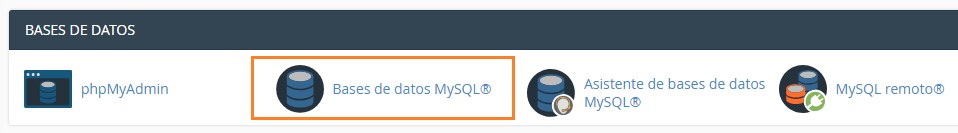 Instructivo para crear base de datos