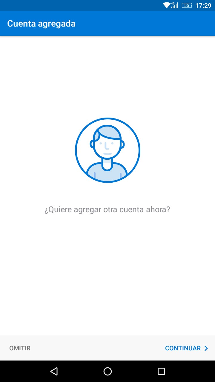 Configuración de correos en el dispositivo movil