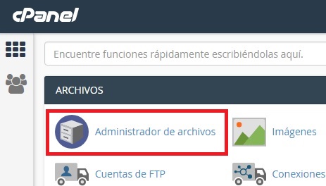 Instructivo cpanel